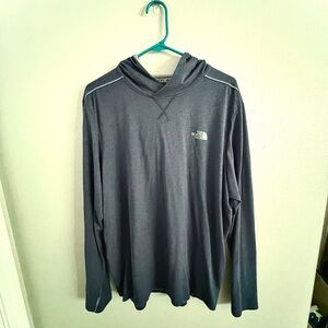 The North Face Steel Blue Lightweight Hoodie Casual Fit